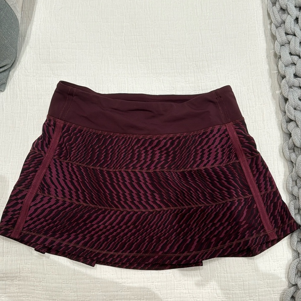 Lululemon Pace Revival Skirt Sz 4
